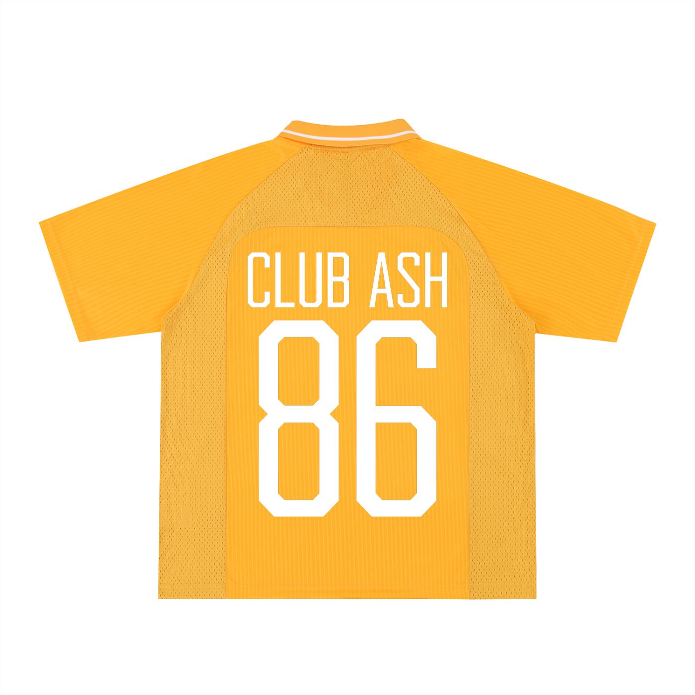 "Axis" Striped V-Neck Soccer Jersey (Yellow)