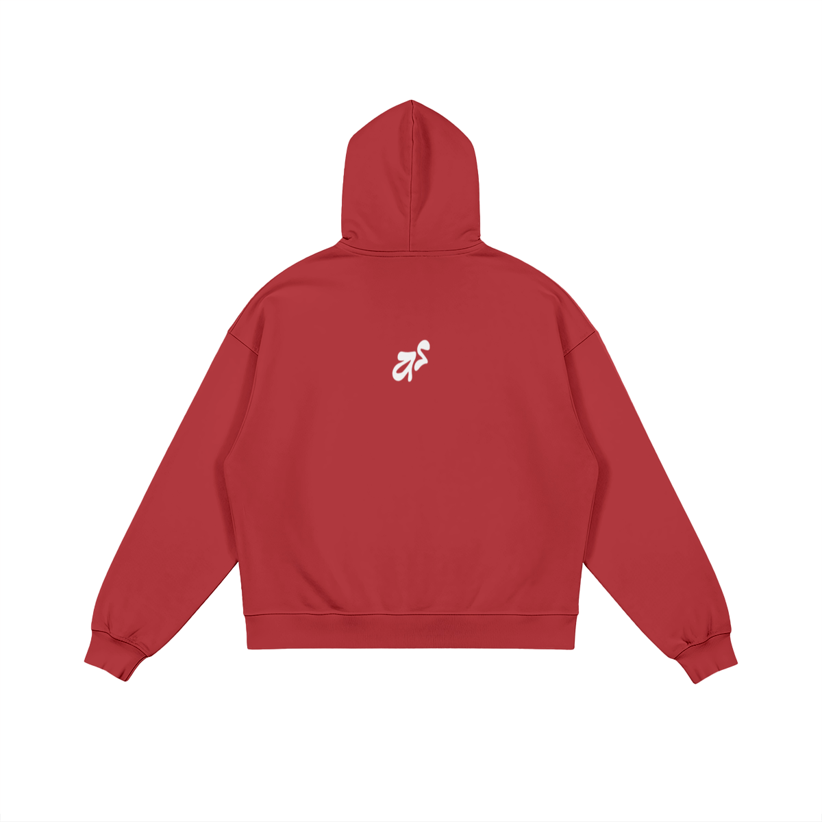 "Sport" Heavyweight Zip Hoodie (Red)